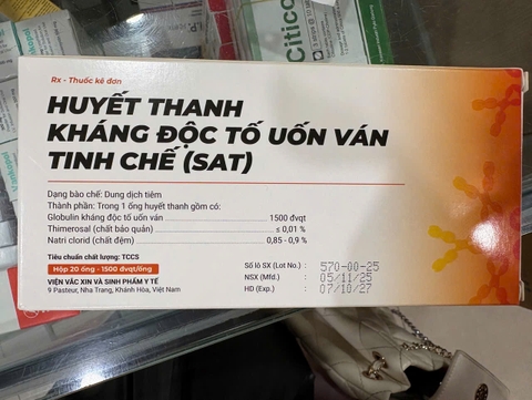 S.A.T - Huyết thanh kháng uốn ván
