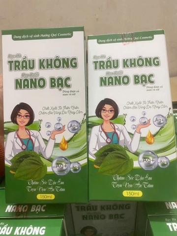 Trầu Không Nano Bạc