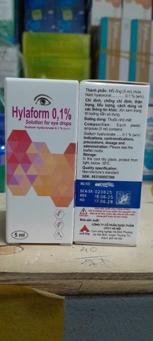 Hylaform 0.1% 5ml