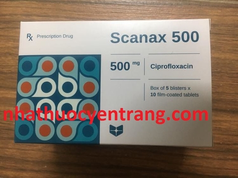 Scanax 500mg vỉ thường