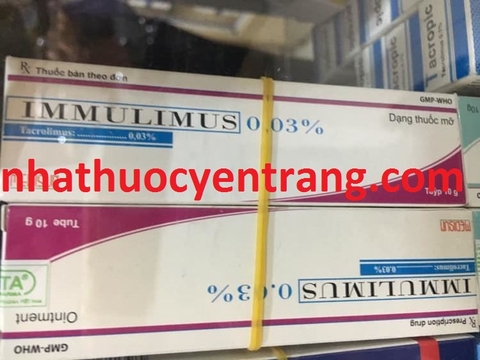 Immulimus 0.03%