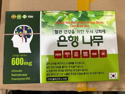 Ginkgo Biloba 600mg