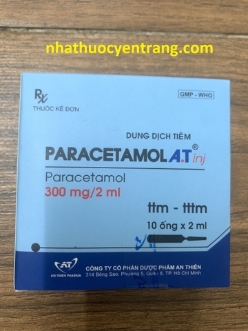 Paracetamol A.T inj 300mg/2ml