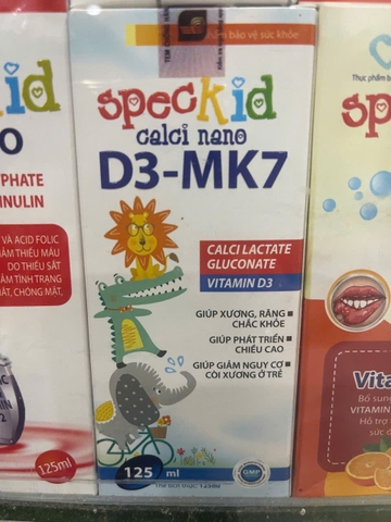 Speckid Calci Nano D3 - MK7