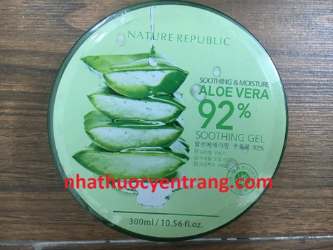 Nature Republic Aloe Vera 92% Soothing Gel