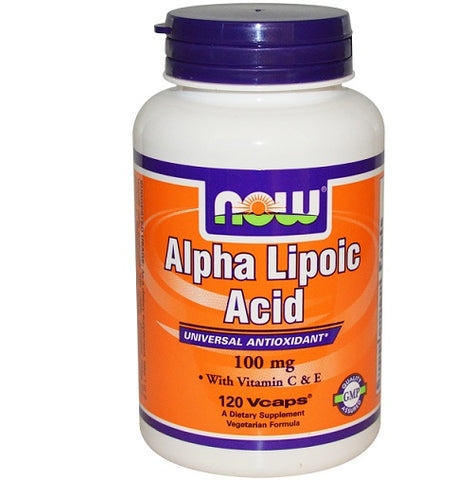ALPHA LIPOIC ACID NOW 100MG  120 VIÊN