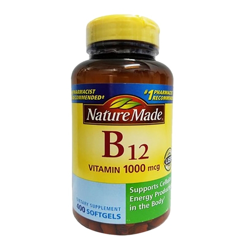 Vitamin B12 Nature Made 1000 mcg 400 viên