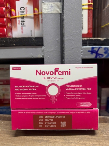 NovoFemi pH REVIVE suppo