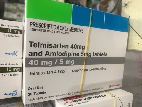 Telmisartan 40mg và Amlodipine 5mg