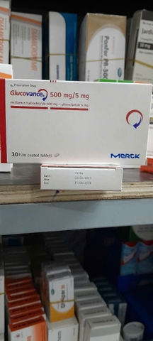 Glucovance 500mg/5mg
