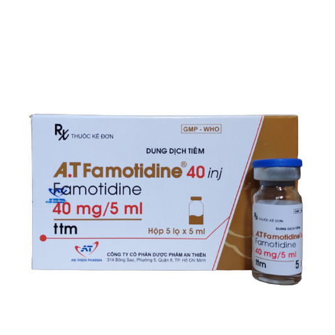 A.T Famotidine 40mg/5ml