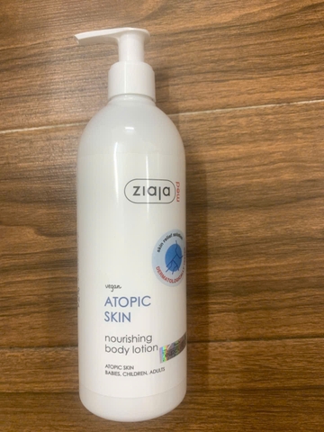 Nhũ tương mềm mượt da Ziaja Med Atopic Dermatitis 400ml