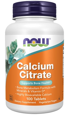 Now Calcium citrate