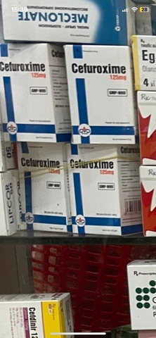 Cefuroxime 125mg Minh Dân