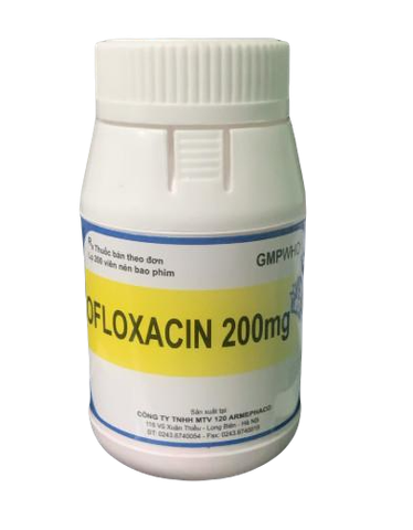 Ofloxacin 200mg Armephaco (C/200v)