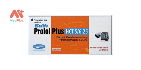SaVi Prolol Plus HCT 5/6.25