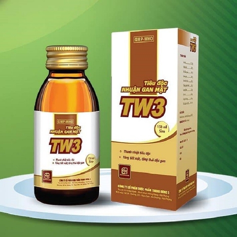 Tiêu độc nhuận gan mật Tw3