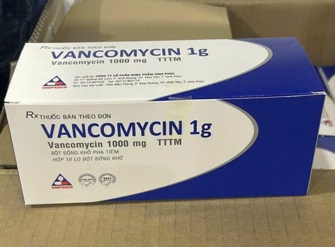 Vancomycin 1g Vĩnh Phúc
