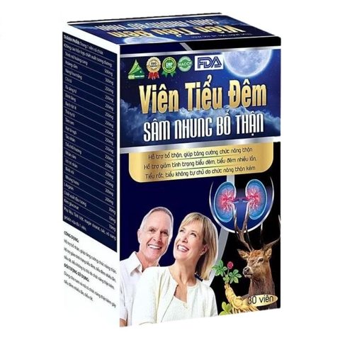 Viên Tiểu Đêm Sâm Nhung Bổ Thận Diophaco