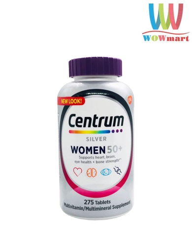 Centrum Silver Ultra women's 50+ 275 viên 
