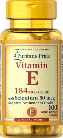 Vitamin E with Selen Puritan's Pride