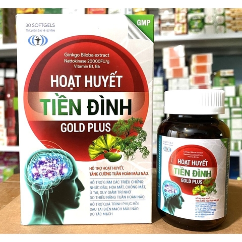 Hoạt Huyết Tiền Đình Gold Plus