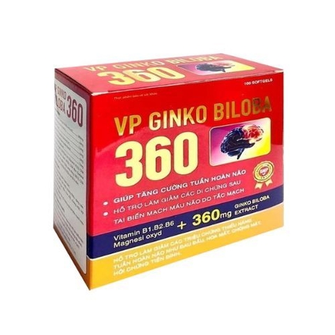 VP Ginko Biloba 360 đỏ