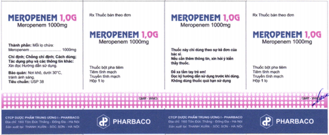 Meropenem 1g Pharbaco