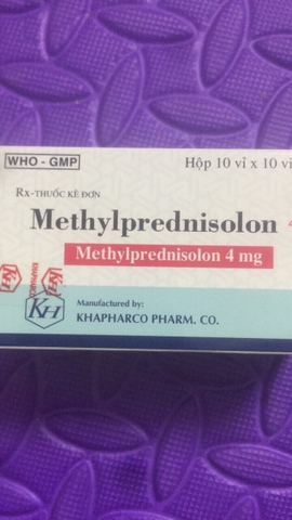 Methylprednisolon 4mg