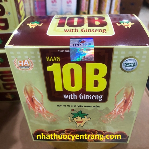 10B with Ginseng