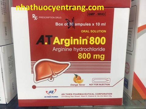 A.T Arginin 800mg (ống 10ml)