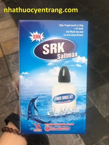 SRK Saltmax 20 gói 2,145g+ 1 Bình 240ml