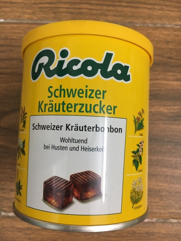Kẹo Ngậm Thảo Dược Giảm Ho Khàn Giọng Ricola 250 g
