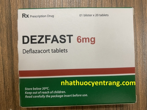 Dezfast 6mg (60 viên)