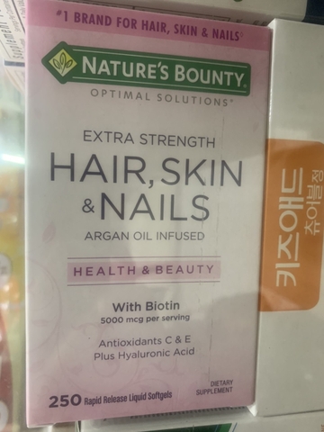Nature’s Bounty Hair Skin & Nails 250 Viên