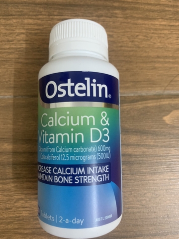 Ostelin Calcium Vitamin D3 130 viên