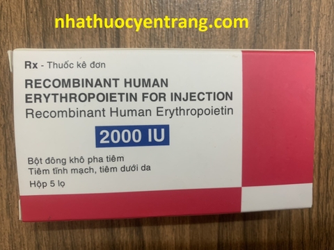 Erythropoietin 2000 IU