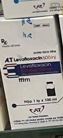 A.T Levofloxacin 500mg Inj