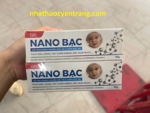 Gel Nano Bạc 25g