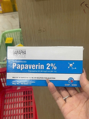 Papaverin 2% Danapha