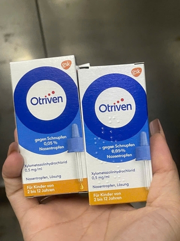 Otriven 0.05% dạng giọt