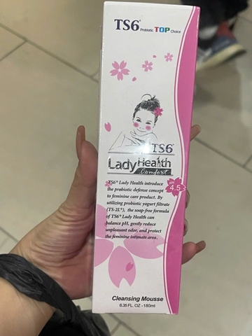 Dung dịch vệ sinh TS6 180ml xịt