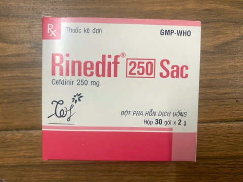 Rinedif 250mg gói