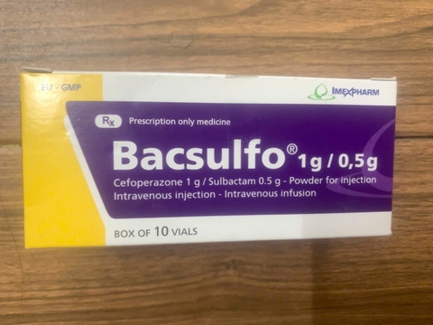 Bacsulfo 1g/0.5g
