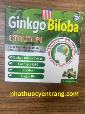 Ginkgo Biloba Citicolin
