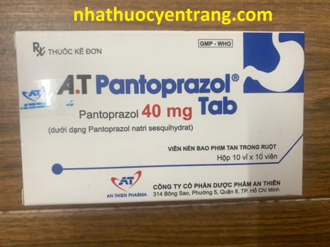 A.T Pantoprazol 40mg viên