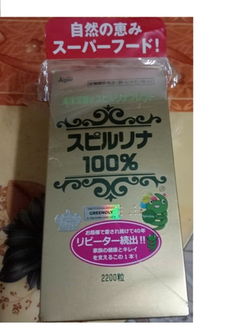 Tảo xoắn Nhật 2200 viên