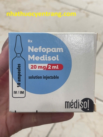 Néfopam Médisol 20mg/2ml