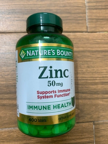 Nature’s Bounty Zinc 50mg 400 viên
