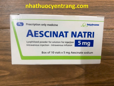 Aescinat Natri 5mg